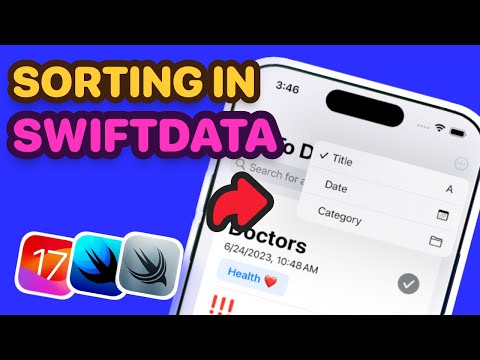 How To Sort Data In SwiftData 📂 | Easily Add Sorting in SwiftData thumbnail