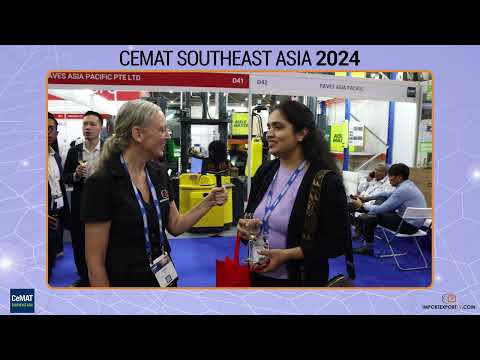 Priyanka Pandey at CeMAT South East Asia 2024