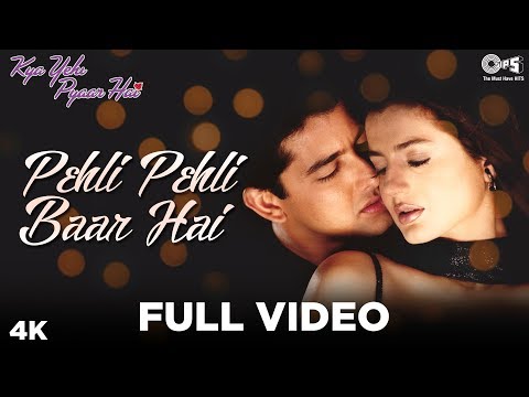 Pehli Pehli Baar Hai - Video Song | Kya Yehi Pyaar Hai | Aftab & Ameesha Patel | Sonu Nigam