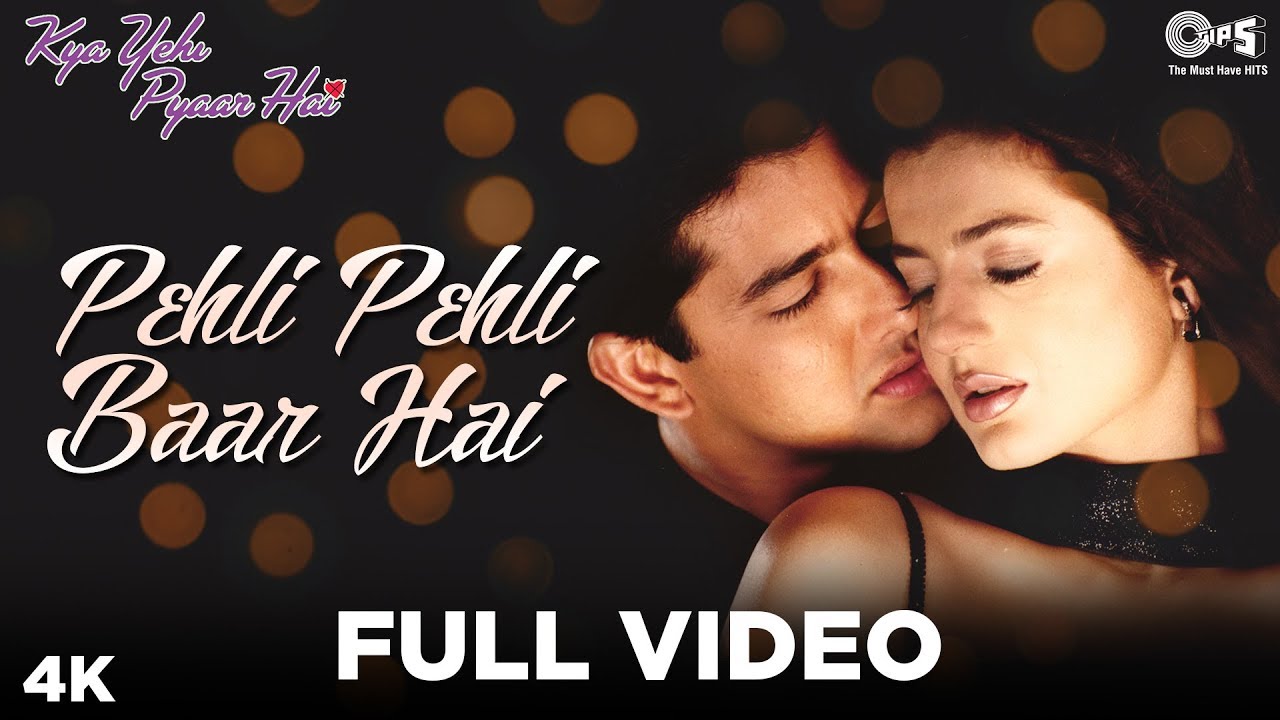 Pehli Pehli Baar Hai Lyrics  | Kya Yehi Pyaar Hai | Aftab Shivdasani, Amisha Patel | Alka Yagnik, Sonu Nigam | Sajid Ali, Wajid Ali