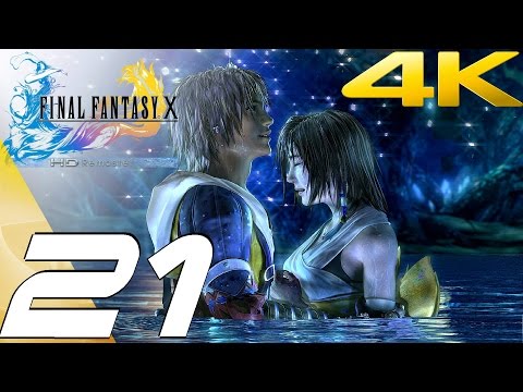 Final Fantasy X HD Remaster PC - Walkthrough Part 21 - Yuna & Tidus Kiss & Seymour Natus [4K UHD]