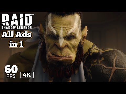Top Raid Shadow Legends Ads in 60fps 4K (2019 - 2021)