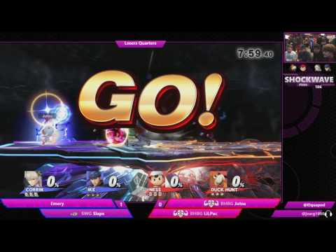 SW 106 - Emery + Slaps vs Jutsu + LiLPac Losers - Smash 4