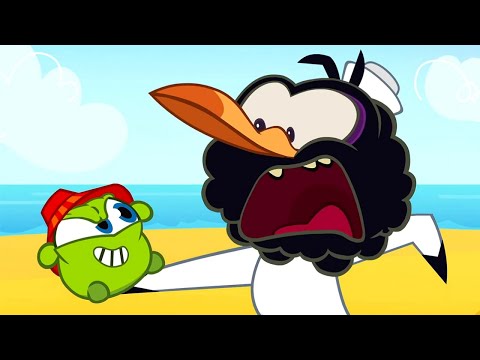 Om Nom Hikayeleri ✨ Fantezi Görevi - Sinsi Bir Martı ✨️ YENI ⭐ Super Toons TV Animasyon