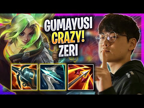 GUMAYUSI IS SO CRAZY WITH ZERI! - T1 Gumayusi Plays Zeri ADC vs Aphelios! | Season 2023