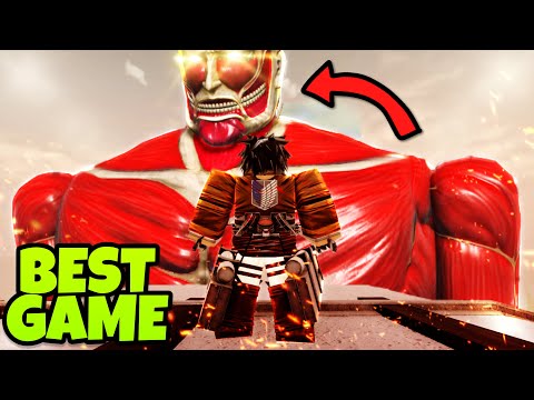Playing The BEST Roblox Attack On Titan Game Finally!