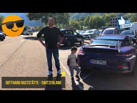 Gotthard Autobahnraststätte, Schweiz - Gotthard Raststätte A2 Erstfeld