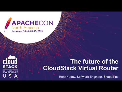 The future of the CloudStack Virtual Router