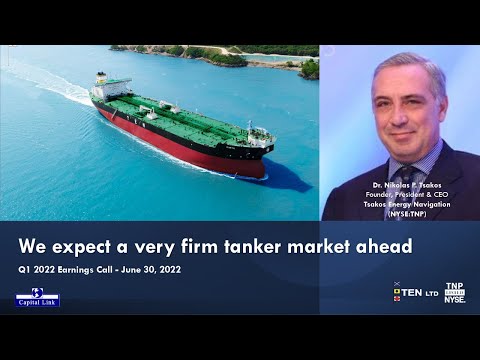 We expect a very firm tanker market ahead - TNP Q1 2022 Earnings Conference Call