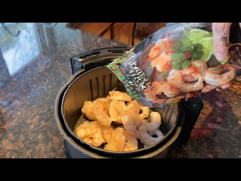 Air Fryer Frozen Shrimp Recipe