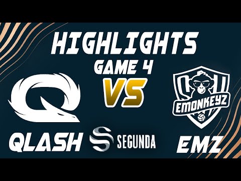 QLASH Spain vs eMonkeyz Game 4 Highlights - LEAGUE OF LEGENDS - SUPERLIGA SEGUNDA 2023 PROMOCIÓN