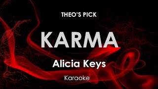 Karma | Alicia Keys karaoke