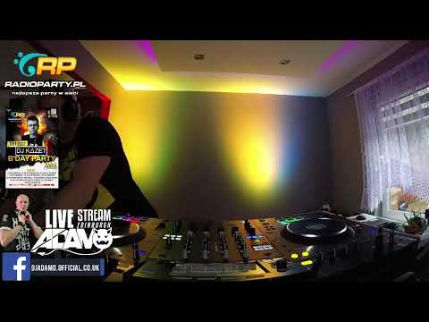 Dj Adamo RadioParty.pl - Dj Kazet B-Day Party 08.01.2022 | muzyka klubowa 2022 | składanka vixa