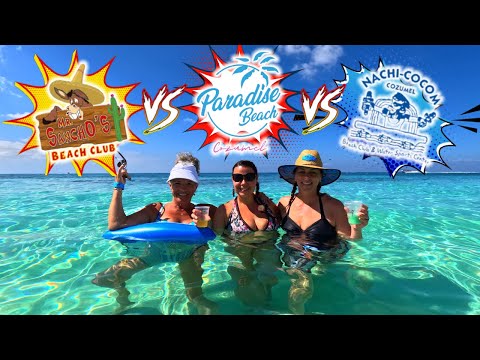 Which Cozumel Resort is the BEST?? | REVIEW | Mr. Sanchos | Paradise Beach | Nachi Cocom
