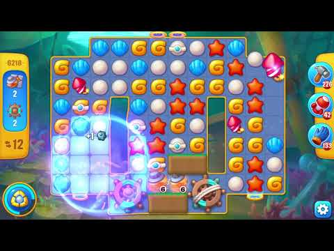 Fishdom 6218 Level - 18 moves - NO BooSTERS