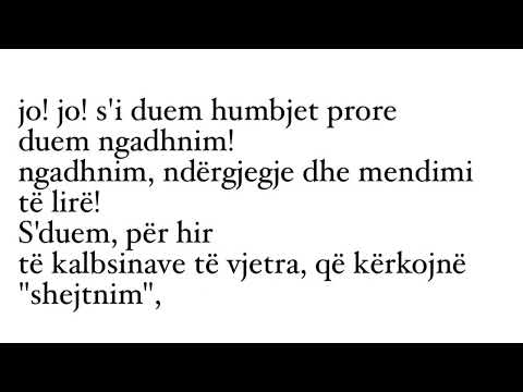 “Të birtë e shekullit të ri” poezi nga Migjeni