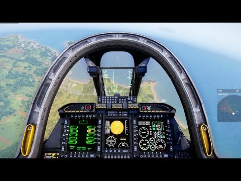 ArmA 3 - A-10 Thunderbolt Close Air Support (CAS)! Laser Guidance Anti Tank (AT) Mission!