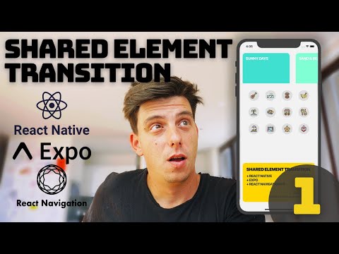 React Native Shared Element Transition React Navigation V5 - Episode 1