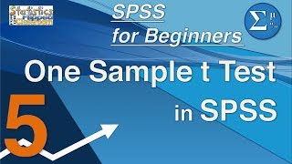 05 One-Sample t-Tests in SPSS – SPSS for Beginners