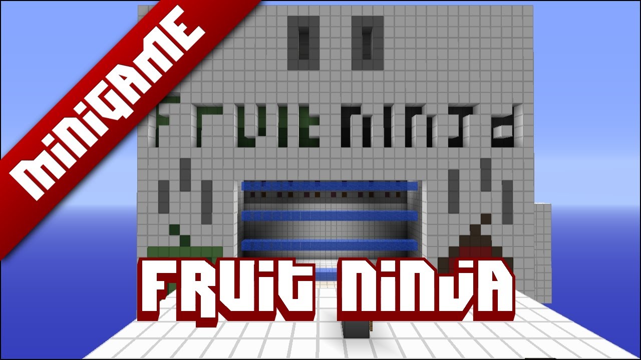 Fruit Ninja Minecraft Map