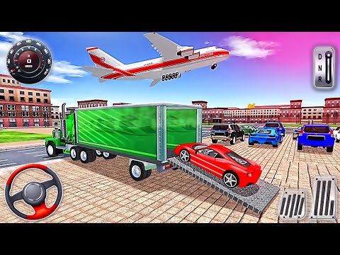 Airplane Pilot Vehicle Transport Simulator - New Truck in Cargo Plane - Best Android GamePlay