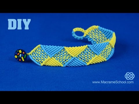 Heart Friendship Bracelet for Valentines Day DIY Tutorial