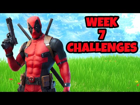Deadpool Week 7 Challenges GUIDE! (Find Deadpool’s 2 Pistols Locations)