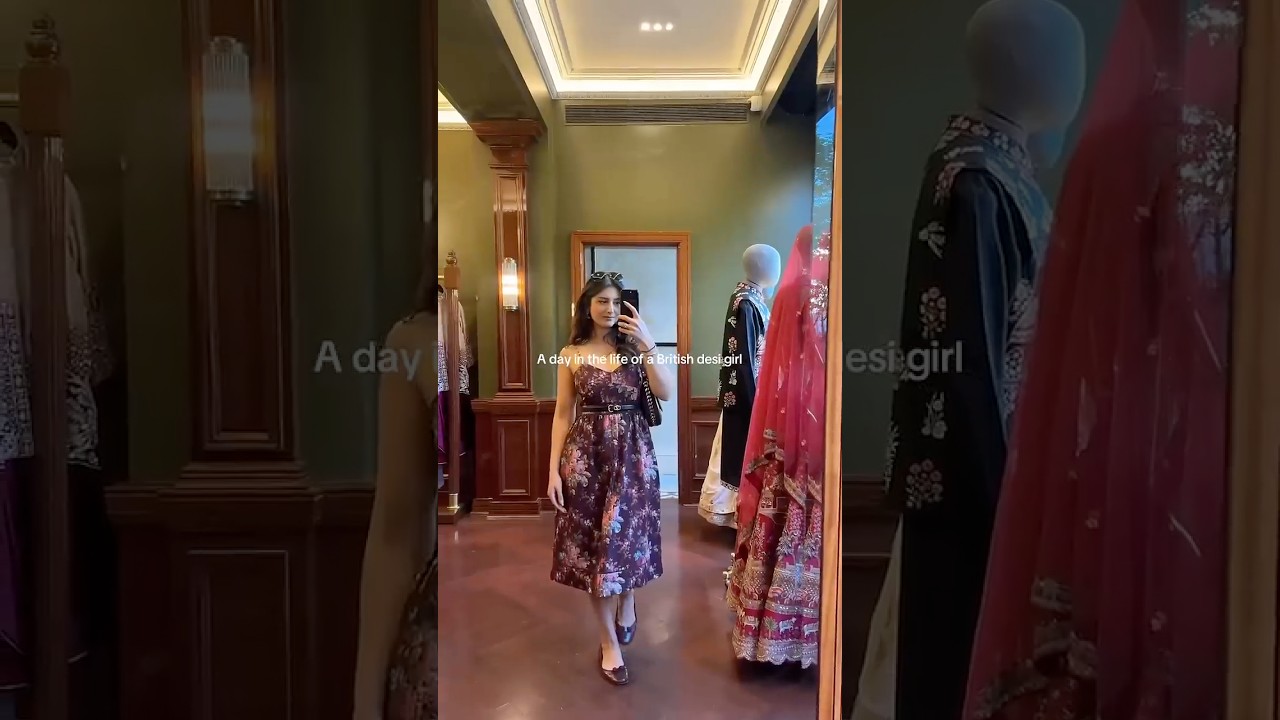 My two cultures in ONE day✨#ditl #desi #london