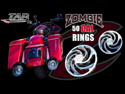 The ALL NEW 50 CAL Zombie Rings!!! - Install and Sound Comparison- TAB Performance