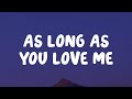Backstreet Boys As Long As You Love Me Lyrics