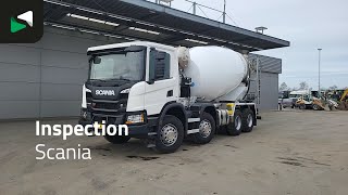 Scania P450 P 8X4 LIKE NEW NL-truck FML 10m3 mixer Steelsuspension Auto Fahrmischer | Bild 4 - Machineryline