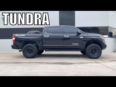 TOYOTA TUNDRAS on King Shocks Camburg UCA & Cali Lean