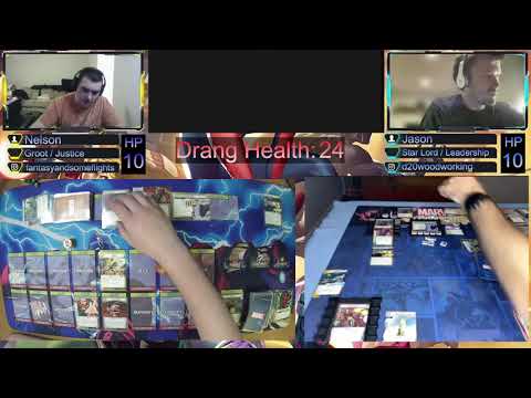 Star Lord & Groot vs. Drang - Marvel Champions Live Playthrough