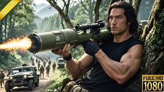 The Arrow God guys are hiding in the trees, and the rocket launchers are attacking the Japanese.