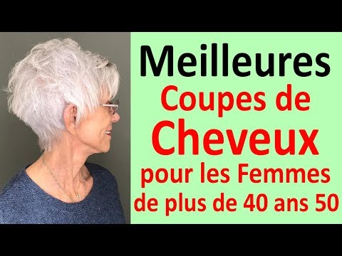 COUPES De Cheveux COURTES 2020! Pour Les Femmes âgées de 40 50 60 ans et plus