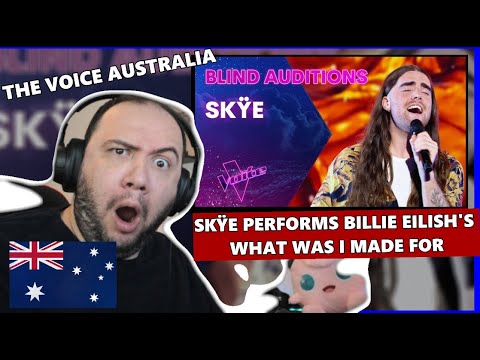 Skÿe Performs Billie Eilish's What Was I Made For | The Voice Australia - TEACHER PAUL REACTS