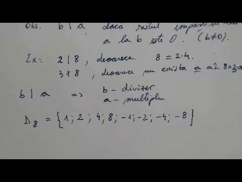 Divizibilitate. Proprietati. Divizor. Multiplu.