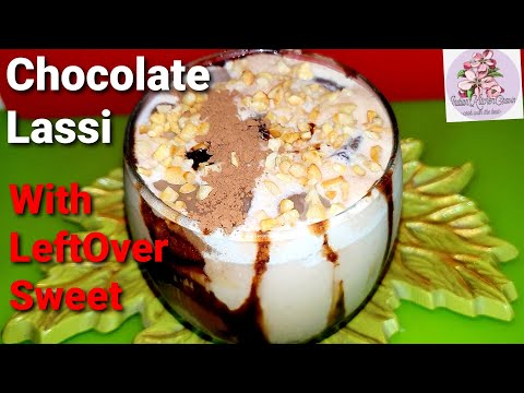 Chocolate Lassi |Chocolate lassi recipe #chocolaterecipe / Summer Drink| leftover mithai recipe