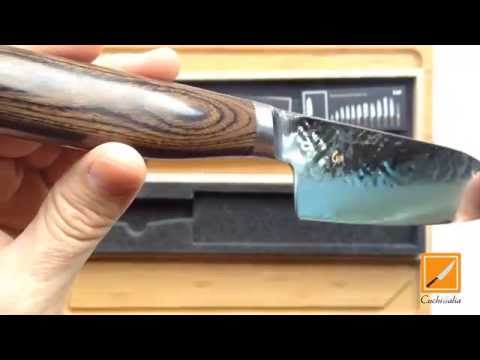 Zassenhaus Peilis santoku 18cm. SHUN Premier Tim Malzer video