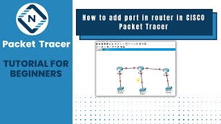 How to add port in router in CISCO Packet Tracer | CCNA | Networkforyou