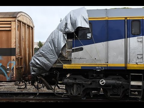 SCT Logistics 1MP9 with CSR002 and SCT009 plus damaged locomotives EL55 & EL61 12th July 2021