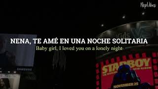 The Weeknd - A Lonely Night | Sub.Español // Lyrics
