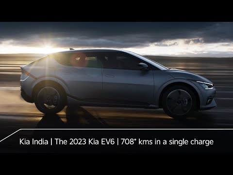 Kia India | The 2023 Kia EV6 | 708* kms in a single charge