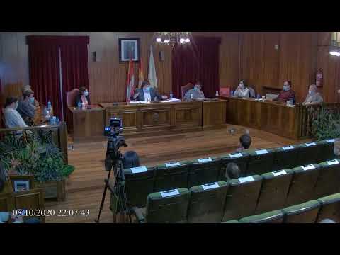 Pleno del Ayuntamiento de Almazán (08-10-2020).
