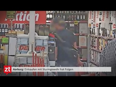 Einkaufen mit Sturmgewehr hat Folgen | 100 Sekunden 12. November 2020