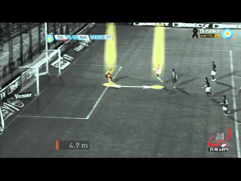 BAJO LA LUPA GOL DE ZUCULINI - TIGRE 1 RACING 1 - FECHA 13 (05 11 2012)