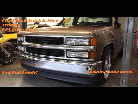 From Work Truck to Show Truck: OBS Grille Swap Plus New Headlights, Taillights, Third Brake Light