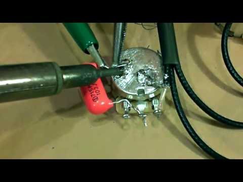 Wiring Up Guitar Electronics 4, Connecting Tone Cap
