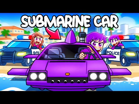 I Became A Getaway Driver In A Submarine Car on GTA 5