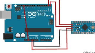 HOW TO PROGRAM ARDUINO PRO MINI WITH ARDUINO UNO SOLDERED CHIP  TUTORIAL